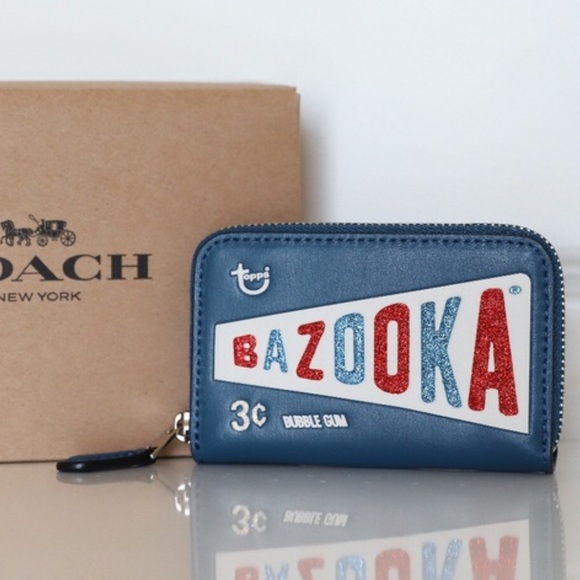 Coach Accessories - Ltd. Coach Bazooka Gum ID/Coin Zip Wallet